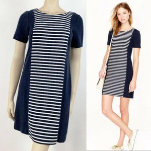 J Crew striped knit shift dress 6